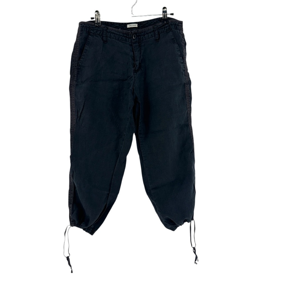 Old Navy Y2k Vintage 2004 Low Waist LINEN Cropped Capri Pant